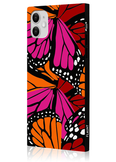 Butterfly Square iPhone Case #iPhone 11