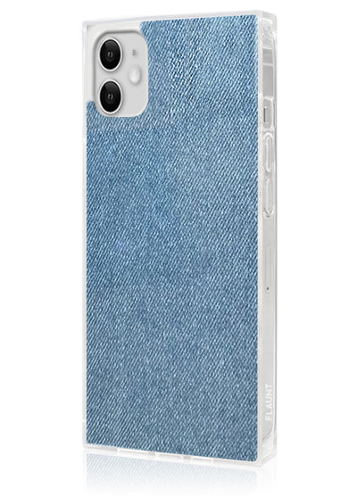 Denim Square iPhone Case #iPhone 11