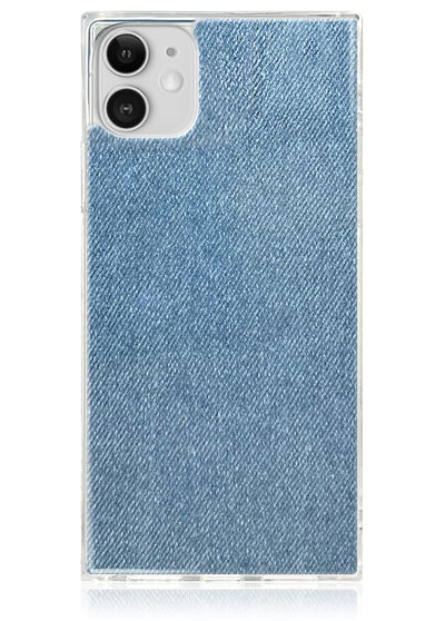 Denim Square iPhone Case #iPhone 11