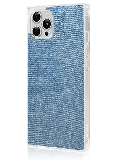 Denim Square iPhone Case #iPhone 12 / iPhone 12 Pro