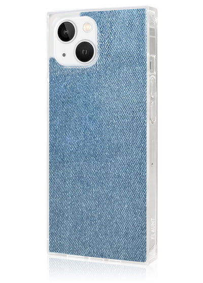 Denim Square iPhone Case #iPhone 14