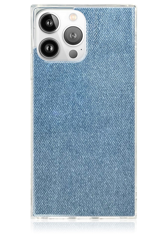 iPhoneアクセサリー ajew iPhone14pro denim case indigo iPhone14Pro / indigo 【denim】(発送はご注文から3営業日以内