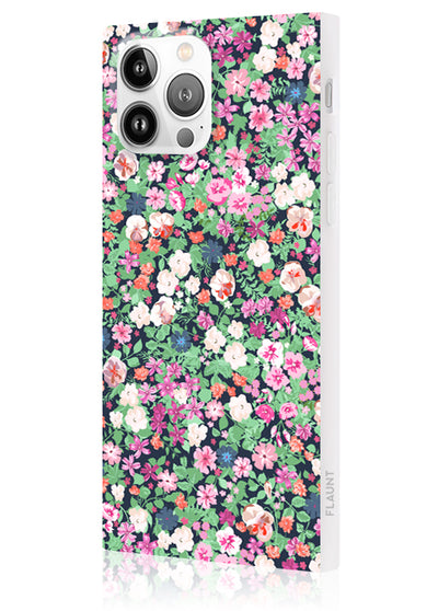 Floral Square iPhone Case #iPhone 13 Pro Max