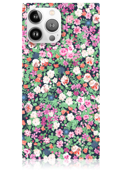 Floral Square iPhone Case #iPhone 13 Pro Max
