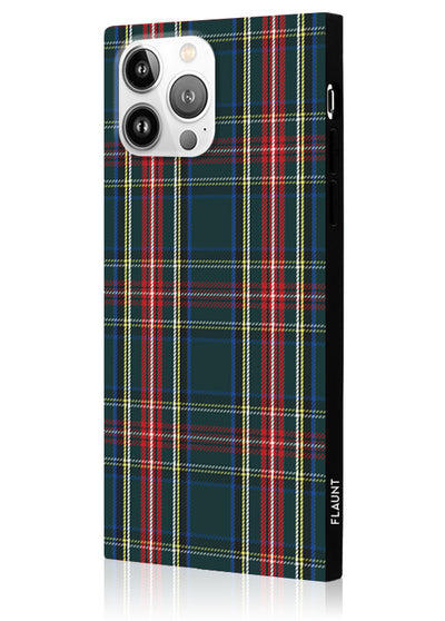 Green Plaid Square iPhone Case #iPhone 13 Pro Max