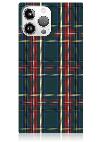 Green Plaid Square iPhone Case #iPhone 13 Pro Max