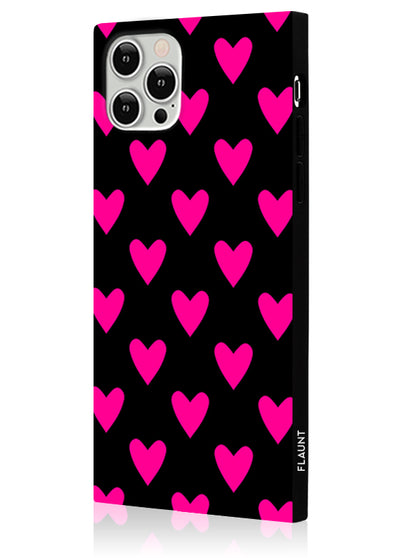 Heart Square iPhone Case #iPhone 12 / iPhone 12 Pro