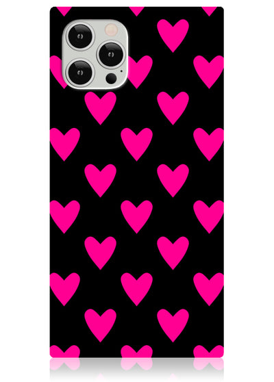 Heart Square iPhone Case #iPhone 12 / iPhone 12 Pro