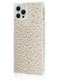 ["Ivory", "Ostrich", "Square", "iPhone", "Case", "#iPhone", "12", "/", "iPhone", "12", "Pro"]