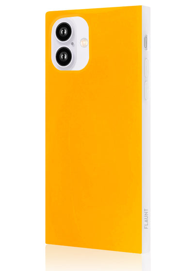 Neon Orange Square iPhone Case #iPhone 16 Plus + MagSafe
