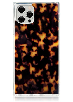 Tortoise Shell SQUARE iPhone Case #iPhone 17 Pro Max + MagSafe