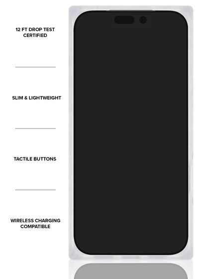 Pink Iridescent Satin Square iPhone Case #iPhone 17 Pro Max + MagSafe