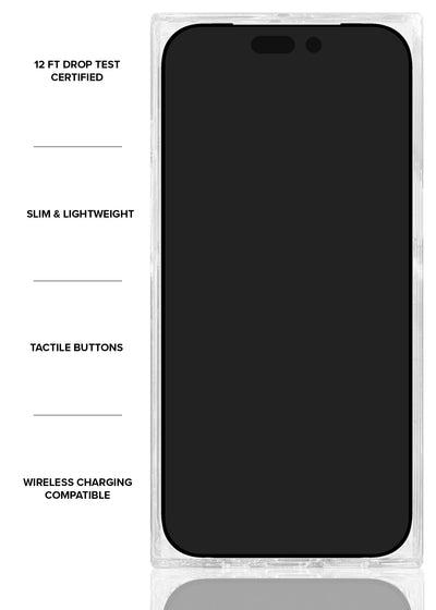 Pink Mother of Pearl Square iPhone Case #iPhone 17 Pro + MagSafe