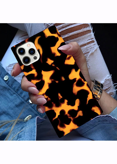 SQUARE® Tortoise Print Pixel Case