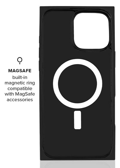 Gray Python SQUARE iPhone Case #iPhone 16 Pro Max + MagSafe,iPhone 16 Pro + MagSafe