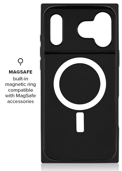 FLAUNT x Jennifer Fisher - SQUARE Silver Metallic Mirror iPhone Case #iPhone 18 Pro Max + MagSafe / iPhone 17 Pro Max + MagSafe, iPhone 18 Pro + MagSafe / iPhone 17 Pro + MagSafe