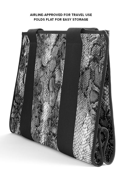 Gray Python Everyday Tote Bag
