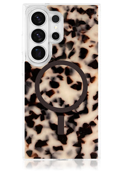 Blonde Tortoise Shell SQUARE Galaxy Case #Samsung Galaxy S26 Ultra