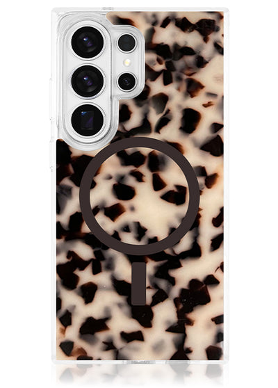 Blonde Tortoise Shell SQUARE Galaxy Case #Samsung Galaxy S26 Ultra