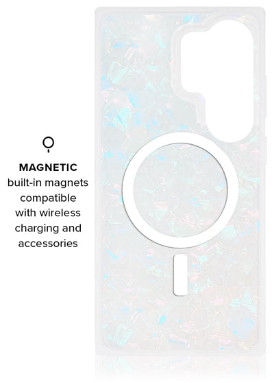 Opal Shell Square Samsung Galaxy Case #Galaxy S26 Ultra