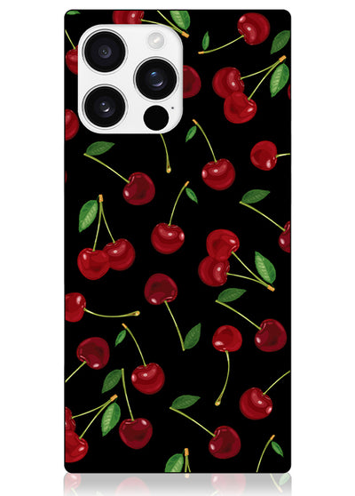 Very Cherry SQUARE iPhone Case #iPhone 15 Pro Max + MagSafe,iPhone 15 Pro + MagSafe