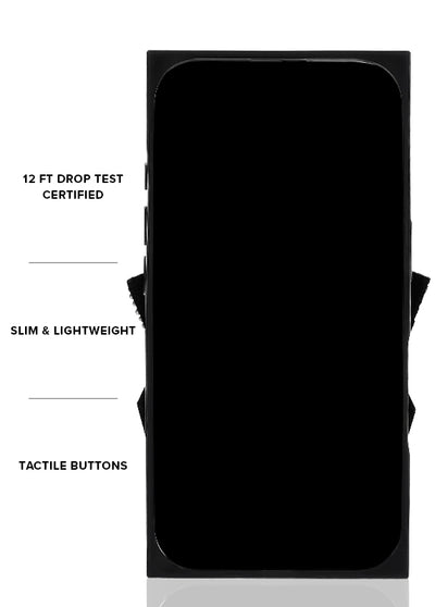 Black Velvet Bow Brilliance SQUARE iPhone Case #iPhone 16 Plus,iPhone 16