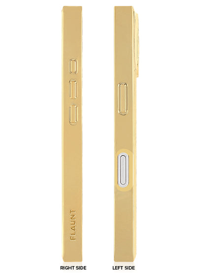 Gilded Onyx Elegance SQUARE iPhone Case #iPhone 17 + MagSafe