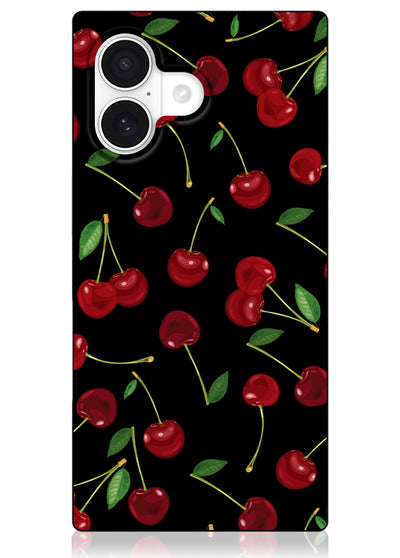 Very Cherry SQUARE iPhone Case #iPhone 17 + MagSafe