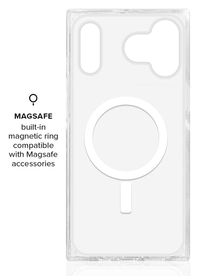 Rainbow Confetti Tortoise SQUARE Phone Case #iPhone 17 Pro Max + MagSafe