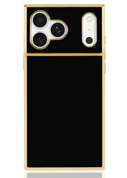 Gilded Onyx Elegance SQUARE iPhone Case #iPhone 17 Pro Max + MagSafe,iPhone 17 Pro + MagSafe
