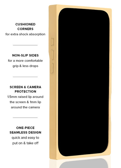 Gold Checkered Mother of Pearl SQUARE iPhone Case #iPhone 17 Pro Max + MagSafe,iPhone 17 Pro + MagSafe