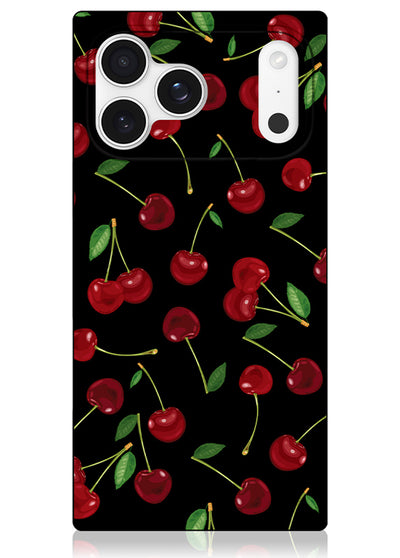 Very Cherry SQUARE iPhone Case #iPhone 17 Pro Max + MagSafe