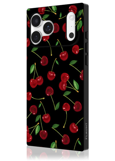 Very Cherry SQUARE iPhone Case #iPhone 17 Pro Max + MagSafe
