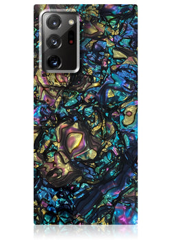 Abalone Shell Square Samsung Galaxy Case #Galaxy Note20 Ultra