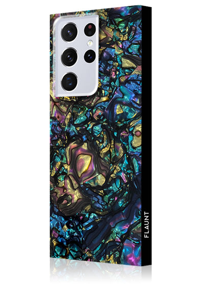 Abalone Shell Square Samsung Galaxy Case #Galaxy S21 Ultra