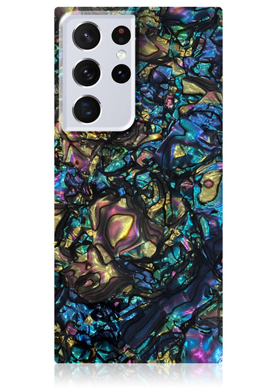 Abalone Shell Square Samsung Galaxy Case #Galaxy S21 Ultra