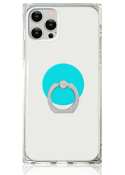 Aqua Adhesive Phone Ring Stand