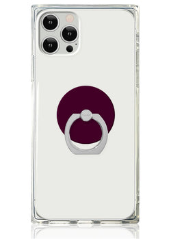 Burgundy Adhesive Phone Ring Stand