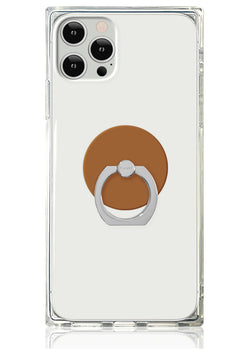 Nude Caramel Adhesive Phone Ring Stand