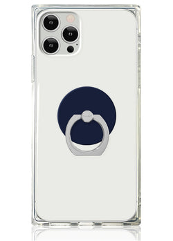 Matte Navy Adhesive Phone Ring Stand