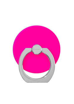 Neon Pink Adhesive Phone Ring Stand