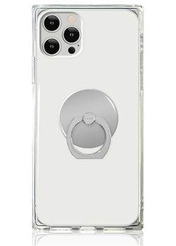 Silver Adhesive Phone Ring Stand