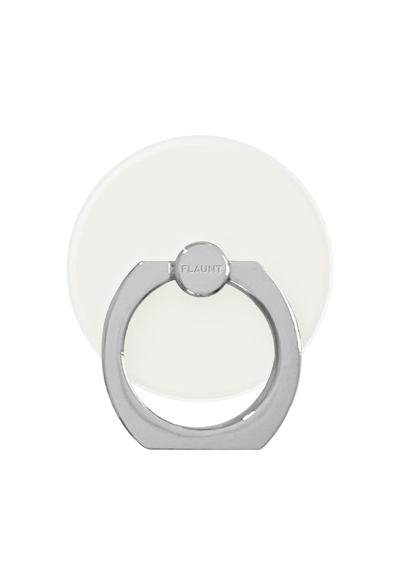 White Phone Ring Holder FLAUNT cases