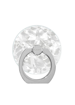 White Pearl Adhesive Phone Ring Stand