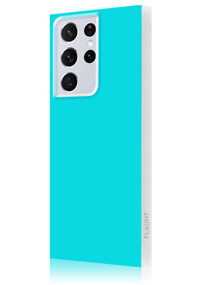 Aqua Square Samsung Galaxy Case #Galaxy S21 Ultra