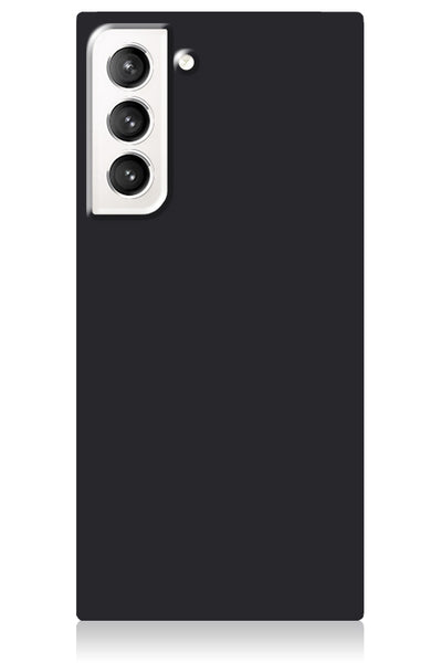 Matte Black Square Samsung Galaxy Case #Galaxy S23