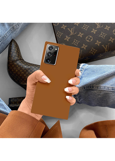 Nude Caramel Square Samsung Galaxy Case #Galaxy S20 FE
