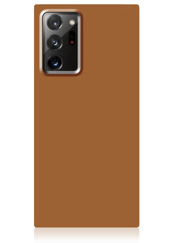 Nude Caramel Square Samsung Galaxy Case #Galaxy Note20 Ultra