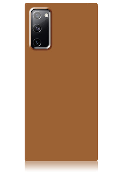Nude Caramel Square Samsung Galaxy Case #Galaxy S20 FE
