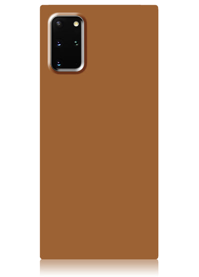 Nude Caramel Square Samsung Galaxy Case #Galaxy S20 Plus